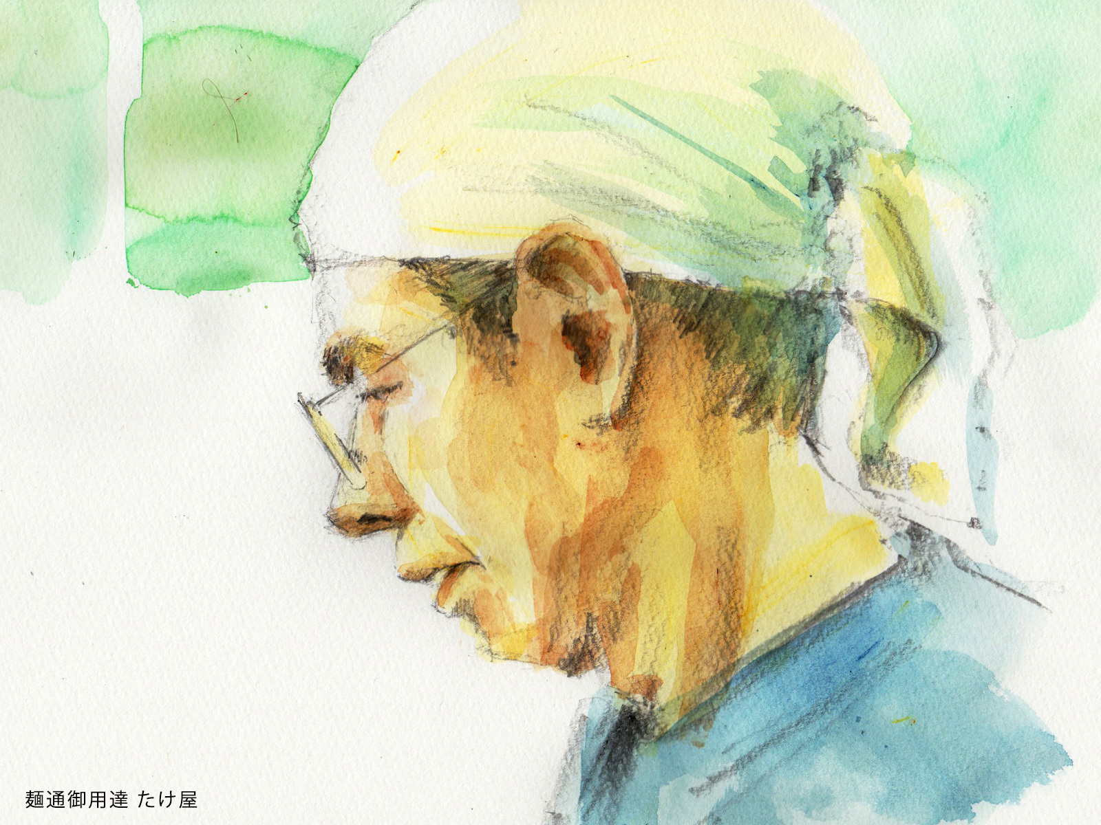 似顔絵を描かせていただいた人々
