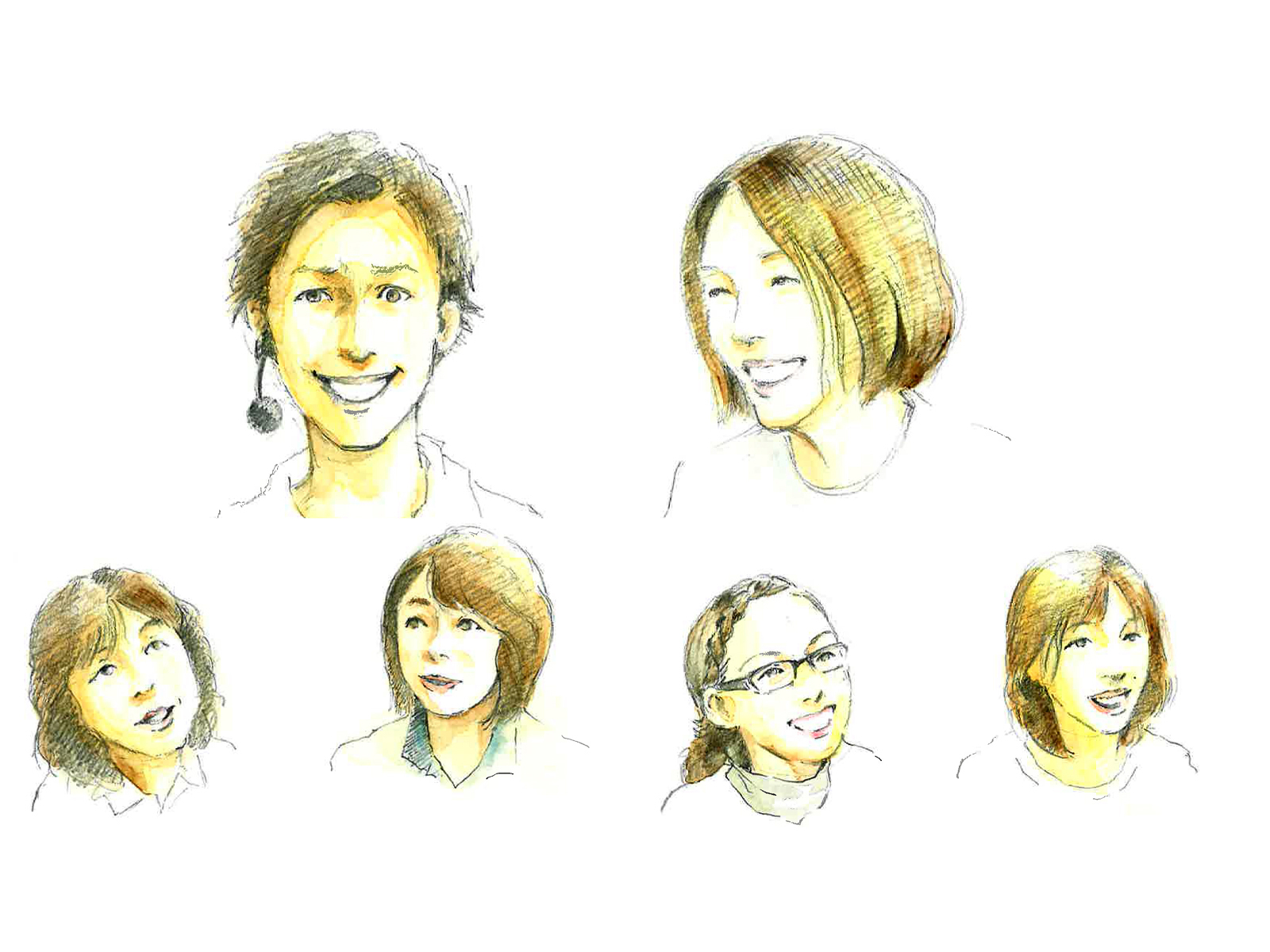 挿絵｜透明水彩絵の具